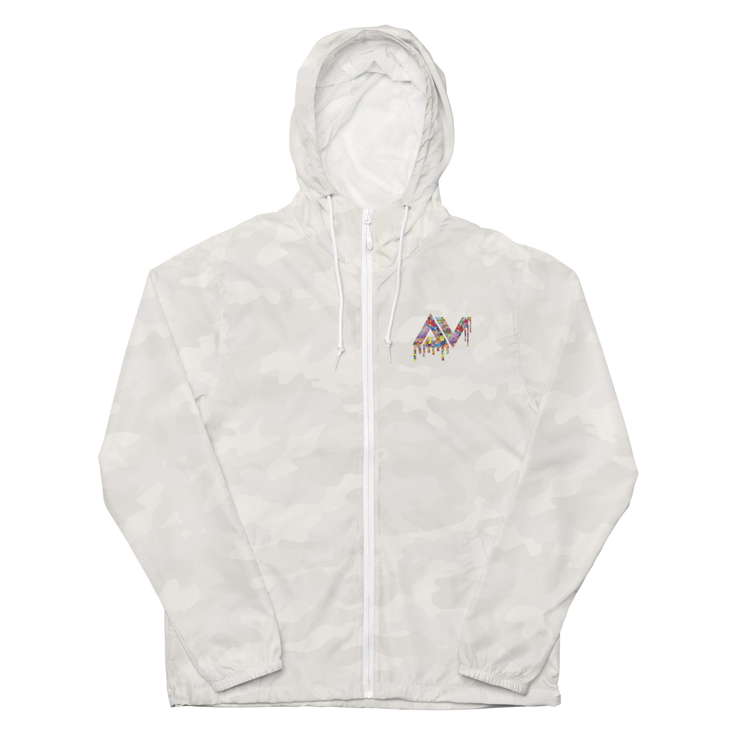 Unisex lightweight zip up windbreaker